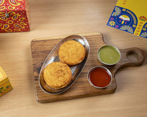 Aloo Channa-dal Pattice (2pcs)