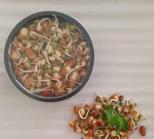 Plain Mixed Sprouts With Dressing 200 Grams