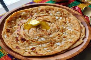 Laccha Paratha In Desi Ghee