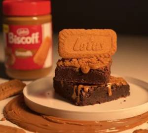 Lotus Biscoff Brownie