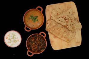 Dal roti thali