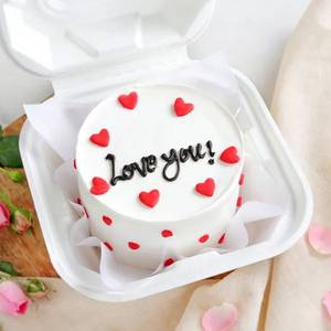 Valentine's Vanilla Cake(200Gms)