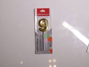 Golden Number Candle 9