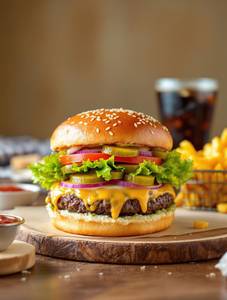 Cheesy Burger