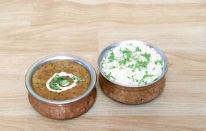 Dal Makhni With Rice