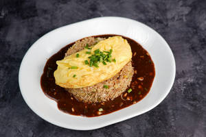 Japanese Omurice, Chicken