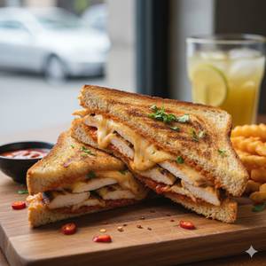Peri peri cheese sandwich