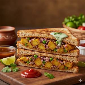 Aloo masala sandwich