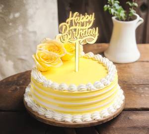 Birthday cake without egg (600gm)