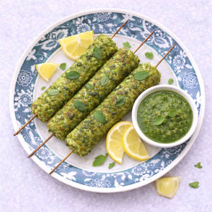 Pudina Chicken Sheekh Kebab