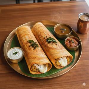 2X Cheese Masala Dosa