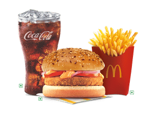 Large EVM McAloo Protein Burger