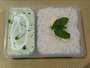 Chicken Green Thai Curry Combo