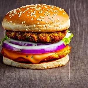 Veg double patty   [cheese]