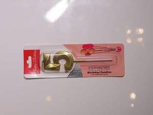 Golden Number Candle 5