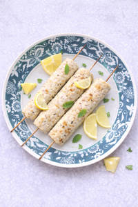 Afghani Chicken Sheek Kebab