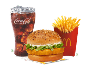 Large EVM McChicken Protein Burger