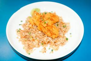 Chicken Burnt Garlic Fried Rice