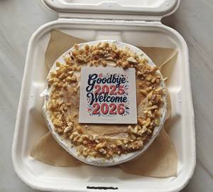 Eggless Butterscotch Bento Cake (300 grams)