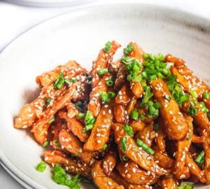 Honey chilli potato