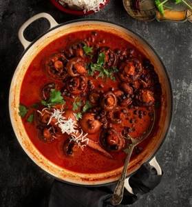 Mushroom rogan josh