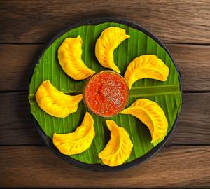 Cheese corn momos (Steam/Fried)