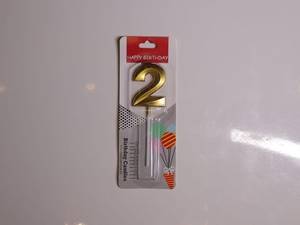 Golden Number Candle 2