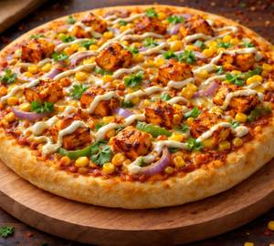"Makhani Paneer Corn Pizza"