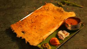 Corn Onion Rawa Dosa
