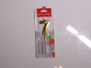 Golden Number Candle 7