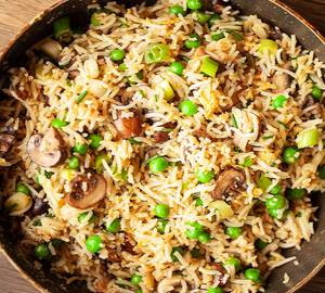 Mushroom Fried Rice