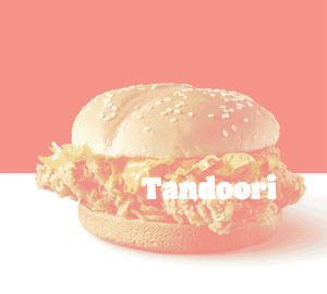 Tandoori Chicken Burger