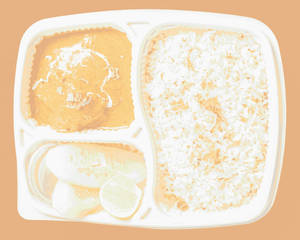 Classic Butter Chicken Masala with Jeera Rice