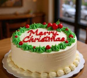 Berry Christmas Cake