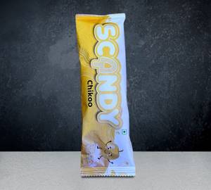 Chikoo ice cream candy