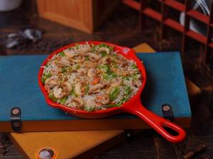 Veg Mushroom Fried Rice