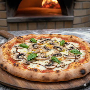 Mushroom Pizza