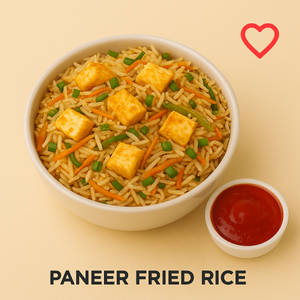 Paneer Fried Rice (100% Restaurant Menu Price)