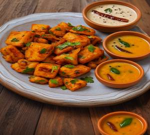 Butter tava idli (4 pieces)