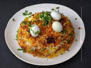 Egg biryani