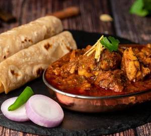 Tawa Roti 5pcs Pcs With Chicken Curry 3pcs