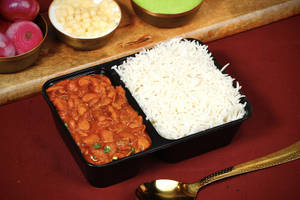 Rajma Masala Rice Box With Boondi Raita[125ML]