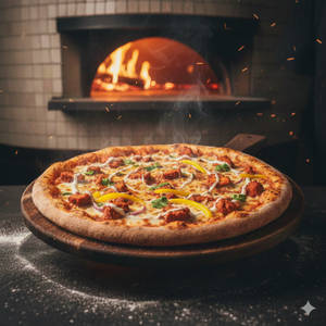 Sizzling Chicken Pizza