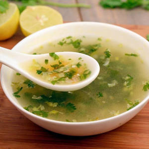 Lemon Coriander Soup