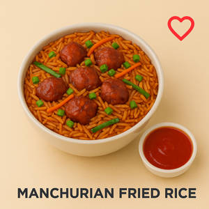 Superhit Manchurian Fried Rice (100% Restaurant Menu Price)