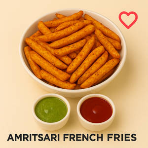 Amritsari French Fries (100% Restaurant Menu Price)