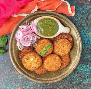 Dahi & Kebab (6 Pcs)