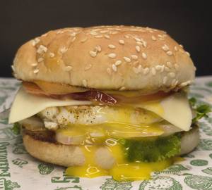 Egg Explosion Burger