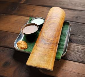 2 Ghee Roast with sambar and chutney