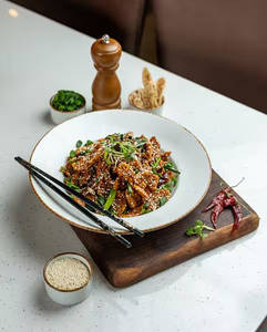 Honey Chilli Lotus Stem